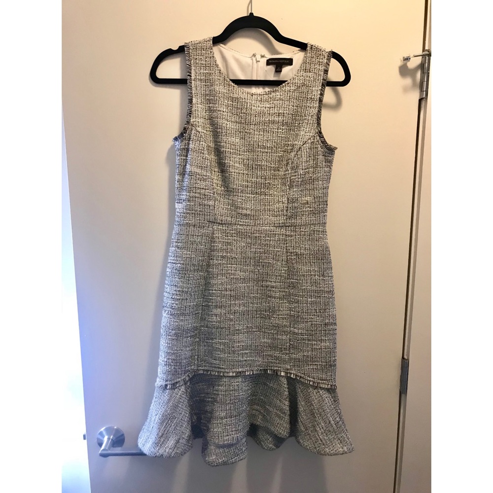 Beautiful Tweed Banana Republic Work Dress